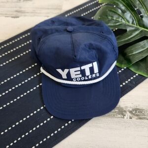 Yeti Coolers Mid Pro Flat Brim Rope Hat  Blue